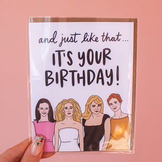 SATC Birthday Card