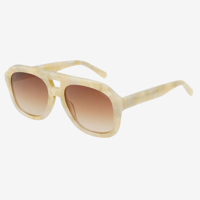 Voyager Gray & Pearl Sunglasses by Freyrs