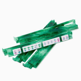 Oh My Mahjong Agate Rack & Pusher Set