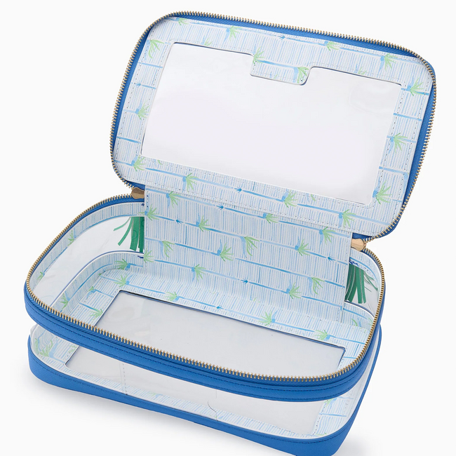 Blue Tile Storage Bag Mahjong