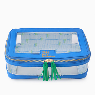 Oh My Mahjong Blue Tile Storage Bag Mahjong