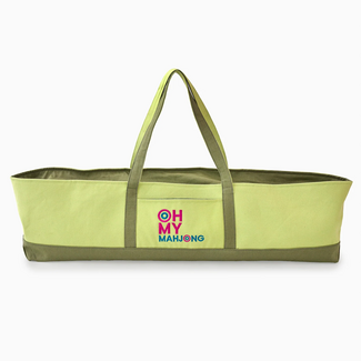 Oh My Mahjong Green Mat Storage Bag Mahjong