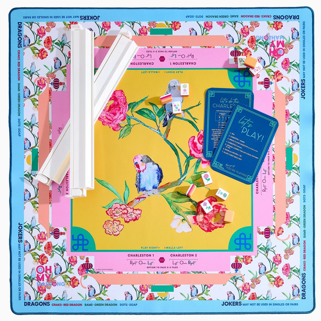 Spring Fling x Brooke Wright Mahjong Mat