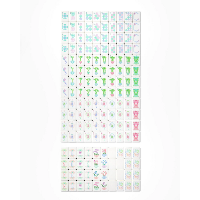 Moonlight Mahjong Tiles