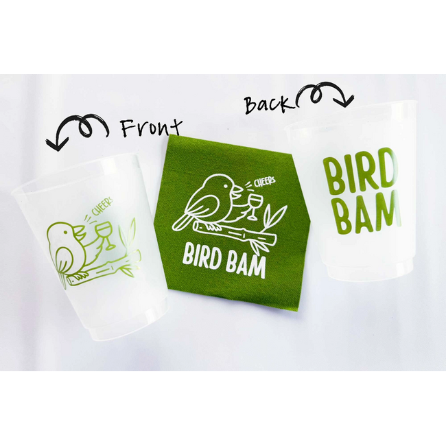 Bird Bam Frosted Cups (8 Ct)