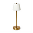 LED Cordless Table Lamp with Fabric Pleated Shade in Gift Box