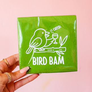 Two Funny Girls Bird Bam Beverage Napkins