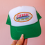 Catch of the Day Trucker Hat in Green Split