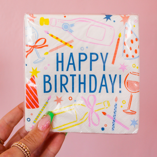 soiree-sisters Birthday Mix Cocktail Napkins