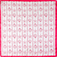 Pink Shell & Starfish Silk Bandana Scarf