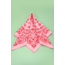 Paisley Pink Silk Bandana Scarf
