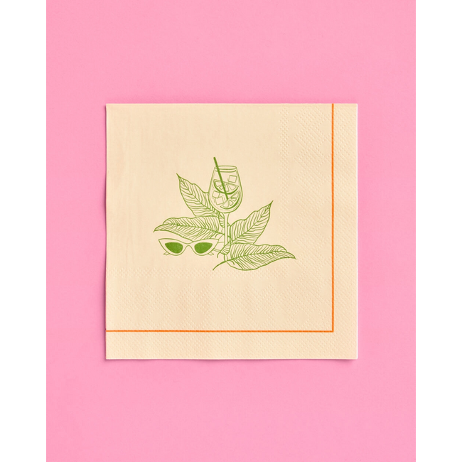 Palm Royale Cocktail Napkins