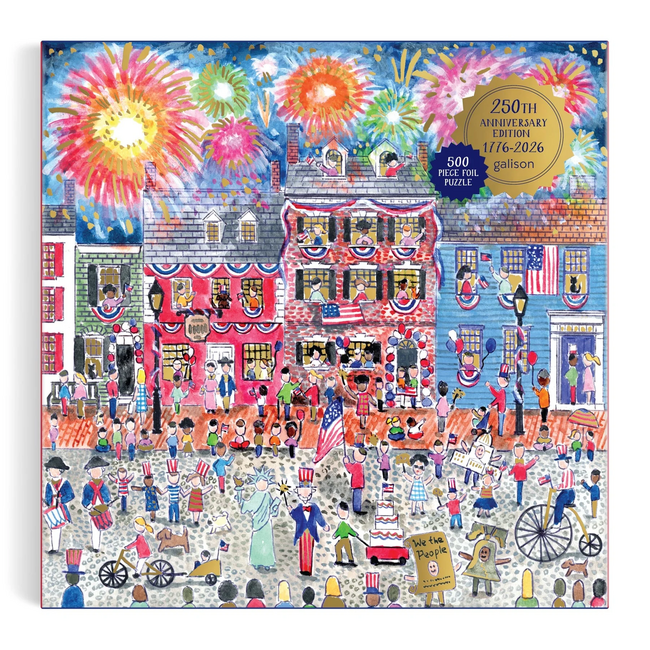 Michael Storrings Celebrate the USA 500 Piece Foil Puzzle