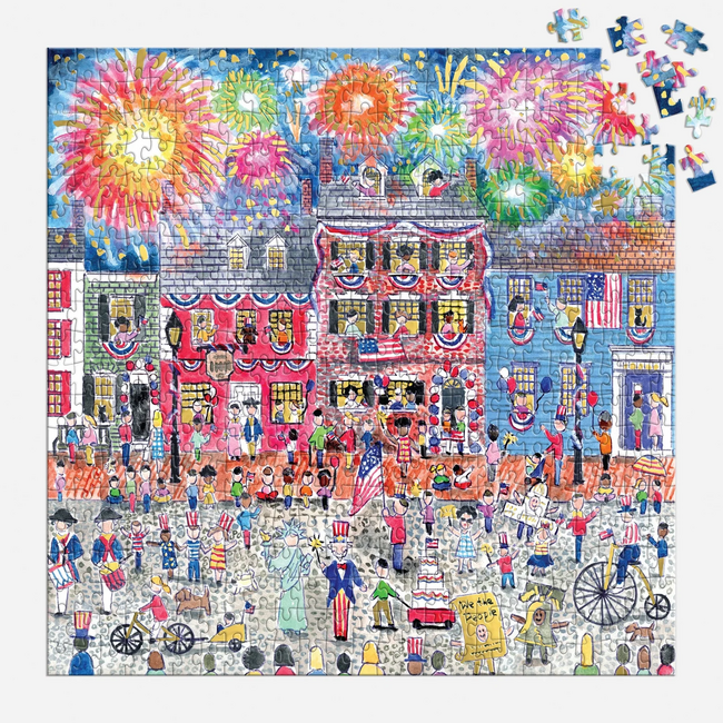 Michael Storrings Celebrate the USA 500 Piece Foil Puzzle