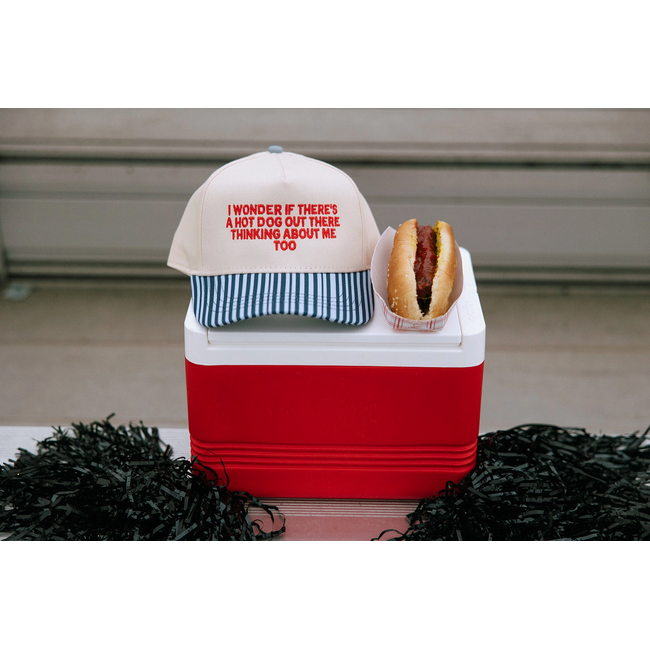 I Wonder If There's A Hot Dog Out There Thinking About Me Hat