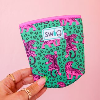 Swig Easy Tiger Iced Cup Coolie (Medium)