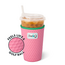 Pink Golf Ball Iced Cup Coolie (Medium)