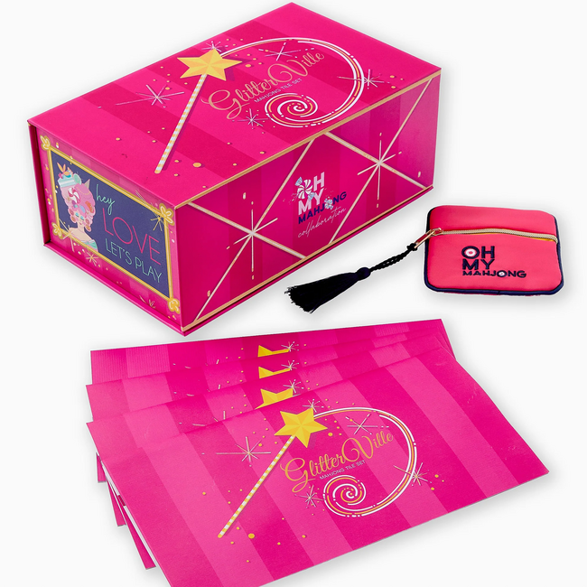 Glitterville Mahjong Tiles