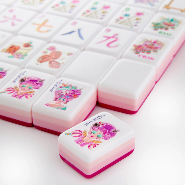 Glitterville Mahjong Tiles