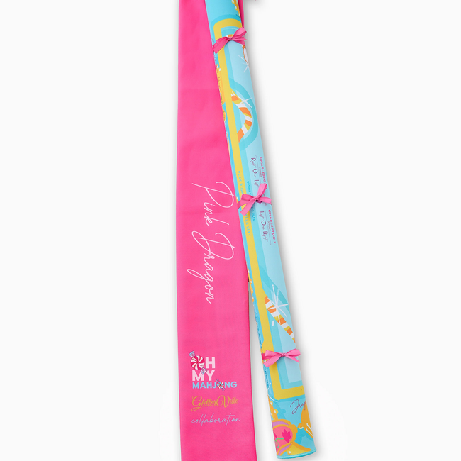 Glitterville Pink Dragon Mat