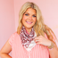 Pink Leopard Silk Bandana Scarf