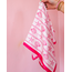 Pink Shell & Starfish Silk Bandana Scarf