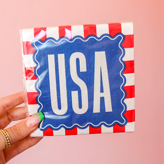 soiree-sisters USA Cocktail Napkins