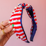 USA Stripe Pearl Headband