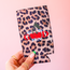 All in Good Fun- Leopard Slim Can Cooler
