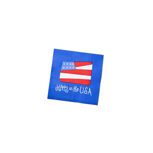 Happy Everything! Cocktail Napkins Flag