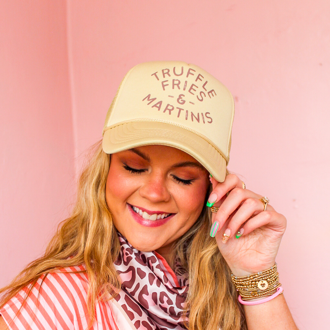 Truffle Fries & Martinis Trucker Hat
