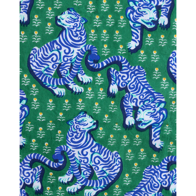 Tiger Queen Jade - Short PJ Set