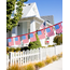 Gingham Flag Banner