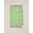 Green Grid Waffle Towel