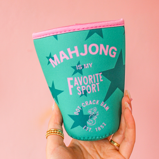 Iced Coffee Sleeve - Mahjong Is My Favorite Sport