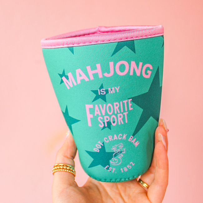 Iced Coffee Sleeve - Mahjong Is My Favorite Sport