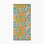 Cheetah Haven Geometry Beach Towel