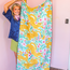 Cheetah Haven Geometry Beach Towel