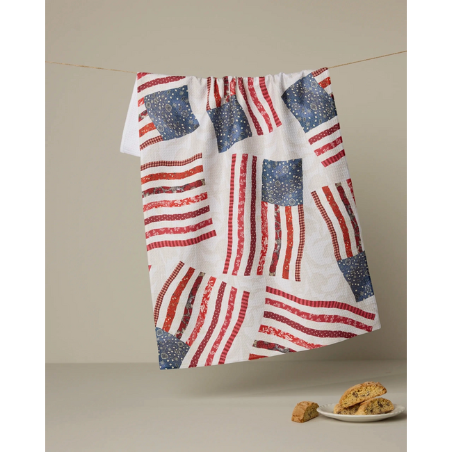 Patchwork Pride Geometry Tea Towel