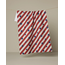 Patriotic Stripe Geometry Tea Towel