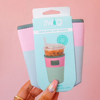 Swig Sage Mist Iced Cup Coolie (Medium)