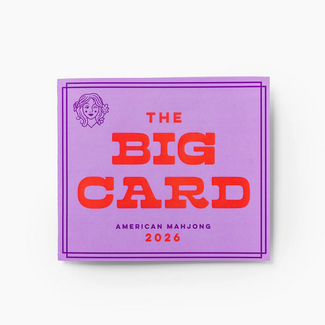 The Mahjong Line The Big Card 2026: American Mahjong Playing Card