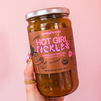Hot Girl Pickles Bread & Butter Chips Hot Girl Pickles
