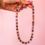 Rondelle Marble Bead Necklace