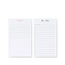 To-Do Notecards Petite Stripe