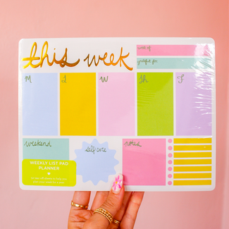 Taylor Elliot Designs This Week- Weekly Planner