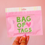 24 Assorted Gift Tags  w/ Resealable Bag