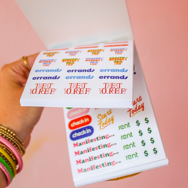 Planner Sticker Book