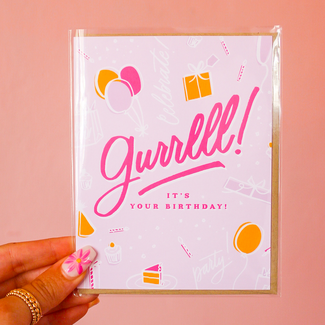 2021 Co. Guurrllll It's Your Birthday Birthday Card