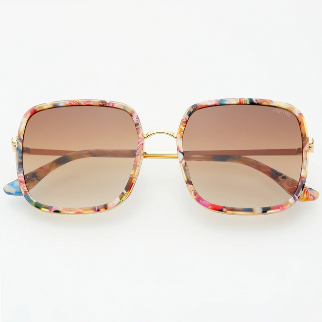 Cosmo Rose & Tortoise Sunglasses by Freyrs